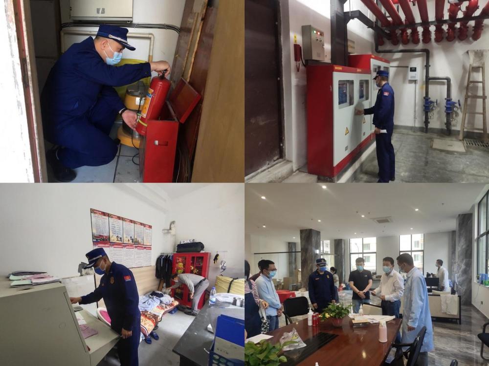 麗水支隊聯(lián)合多部門開展疫情防控集中隔離點消防安全專項檢查行動