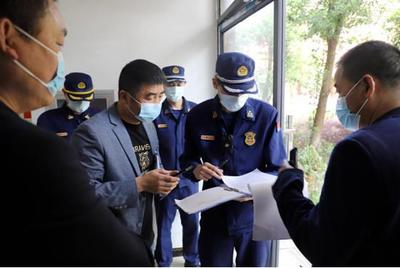 咸寧多部門開展物業(yè)服務企業(yè)小區(qū)消防產品專項檢查