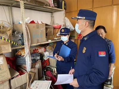 錦州市消防救援支隊北鎮大隊聯合市監局開展消防產品專項整治行動
